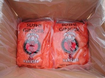 Имбирь маринованный ТМ Hanasyo (розовый, белый)